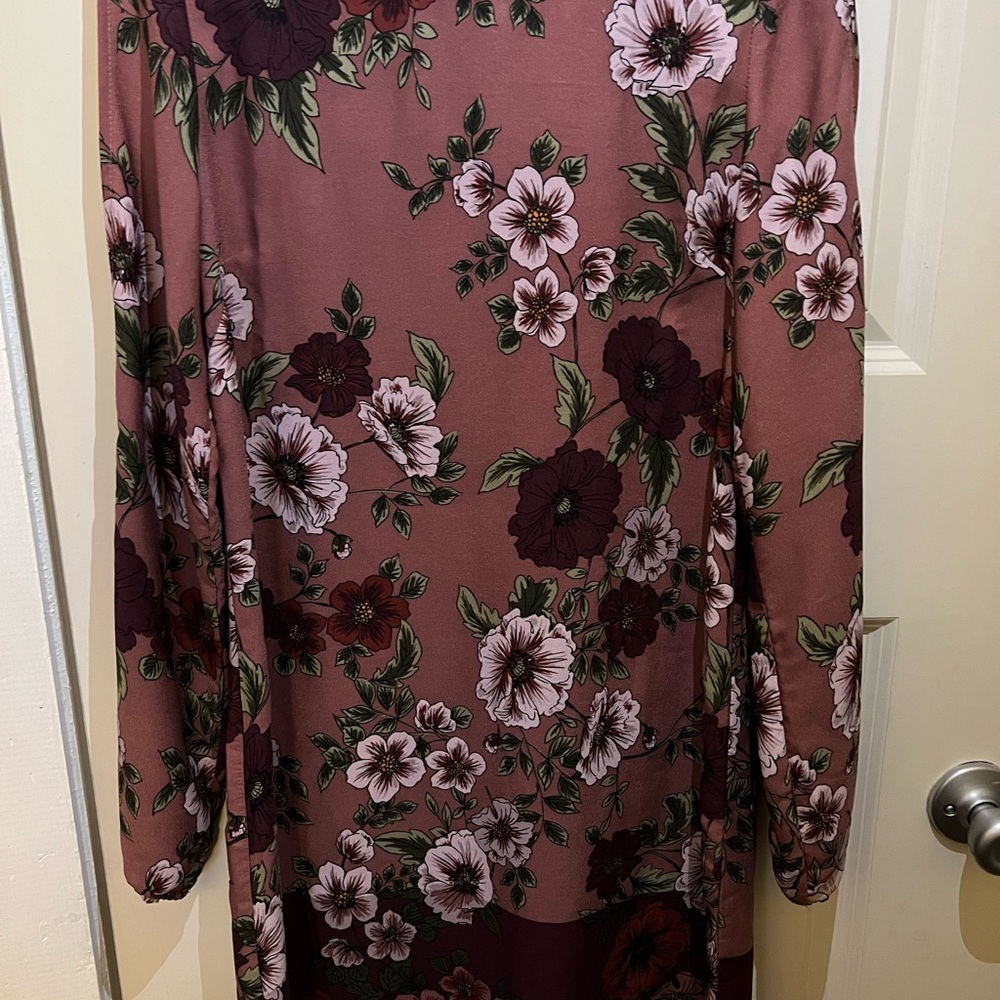 Floral Long Sleeve Dress